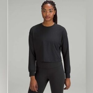 Lululemon Black Abrasion-Resistant Training Long Sleeve Shirt